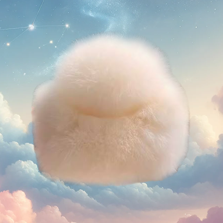 AYA Cloud Fluffy Hair Claw